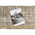 Miniatyrbild 2 av 5: Modern matta DUKE 51523 beige / guld - Ram, strukturerad, mycket mjuk, fransar, 120x170 cm