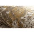 Miniatyrbild 5 av 5: Modern matta DUKE 51546 beige / guld - Vintage, strukturerad, mycket mjuk, fransar, 200x290 cm