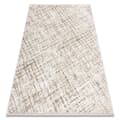 Miniatyrbild 1 av 5: Modern matta DUKE 51550 beige / kräm - Spalje, strukturerad, mycket mjuk, fransar, 140x190 cm