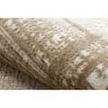Miniatyrbild 5 av 5: Modern matta DUKE A0357 beige - Vintage, strukturerad, mycket mjuk, fransar, 160x220 cm