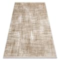 Miniatyrbild 1 av 5: Modern matta DUKE A0357 beige - Vintage, strukturerad, mycket mjuk, fransar, 160x220 cm