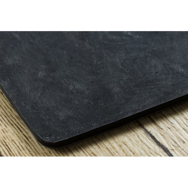 Dörrmatta halkskydd BH 103W halvcirkel utomhus, inomhus - silver, 40x70 cm