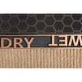 Miniatyrbild 5 av 5: Dörrmatta halkskydd BH DM003 Wet Dry, utomhus, inomhus - brun, 45x80 cm