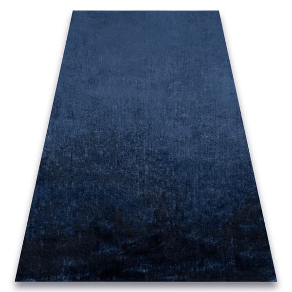 Matta VISCO mörkblå 10 plysch, IMITATION AV KANINPÄLS, 200x290 cm