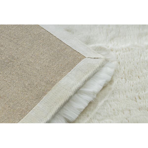 Moderne tæppe TEDDY NEW wool 45 shaggy, plys, meget tyk fløde, 200x290 cm