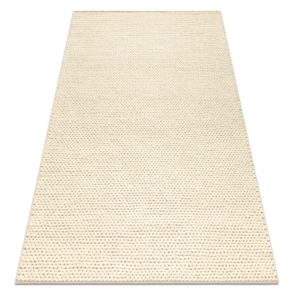Villamatto TAHAR 99004B kerma - KÄSINKUDOTU lenkki, univormu, 90x150 cm