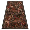 Pikkukuva 1 / 4: Villa matto KASHQAI 4373 500 itämainen, ristikko vihreä / klaretti, 160x240 cm