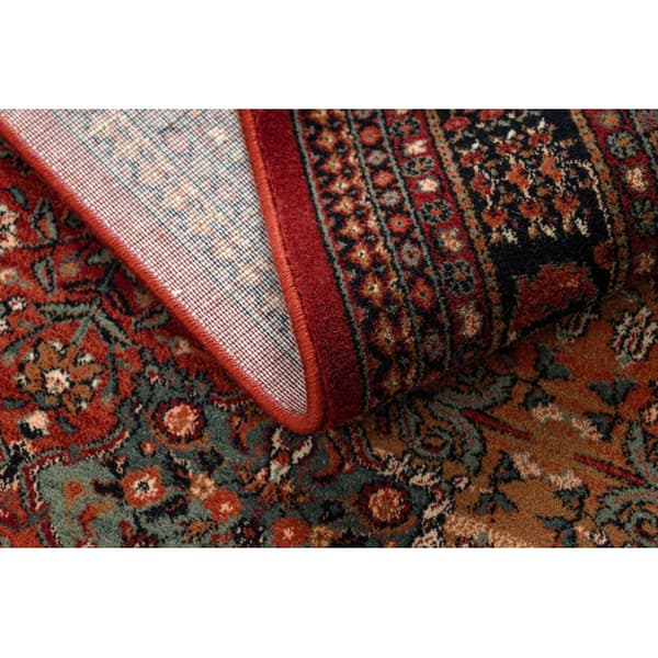 Tæppe villaa KASHQAI 4309 300 orientalsk, ramme rødbrun, 67x130 cm