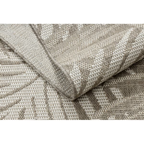 MATTA SIZAL FLOORLUX 20504 LÖV taupe / champagne JUNGLE, 240x330 cm