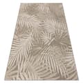 Miniatyrbild 1 av 5: MATTA SIZAL FLOORLUX 20504 LÖV taupe / champagne JUNGLE, 240x330 cm