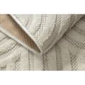 Miniatyrbild 4 av 5: Matta SANTO SISAL 0537 geometrisk vit, 200x290 cm