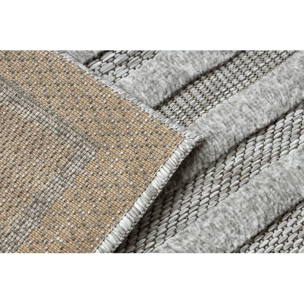Matto SANTO STRING SIZAL 0999 geometrinen harmaa , 160x220 cm