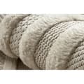 Miniatyrbild 5 av 5: Matta SANTO SISAL 0999 geometrisk vit, 80x150 cm