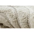 Miniatyrbild 5 av 5: Matta SANTO SISAL 1001 geometrisk vit, 180x270 cm