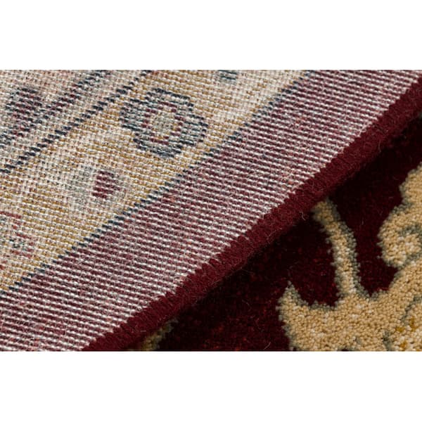 Tæppe OMEGA oval ORDA blomster lyse rubin 2, 170x235 cm