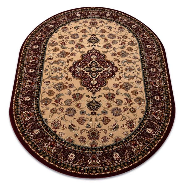 Tæppe OMEGA oval ORION Roset lyse rubin 2, 170x235 cm
