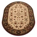 Pikkukuva 1 / 5: Villa matto OMEGA soikea TAROS itämainen rudy 2 terrakotta, 170x235 cm