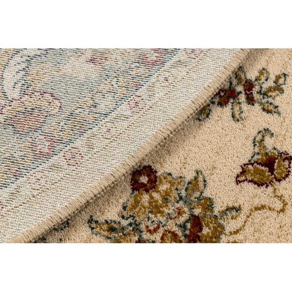 Tæppe POLONIA oval MADRAS blomster jasmin 2 grøn, 170x235 cm