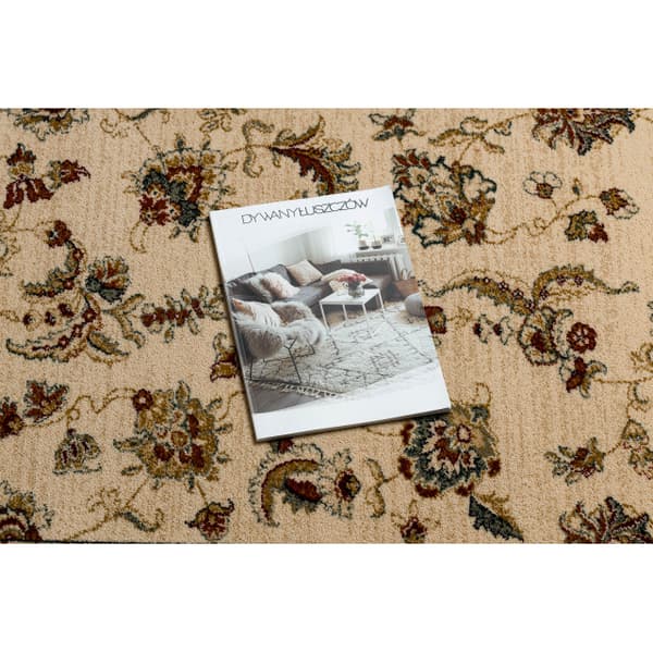 Tæppe POLONIA oval MADRAS blomster jasmin 2 grøn, 170x235 cm