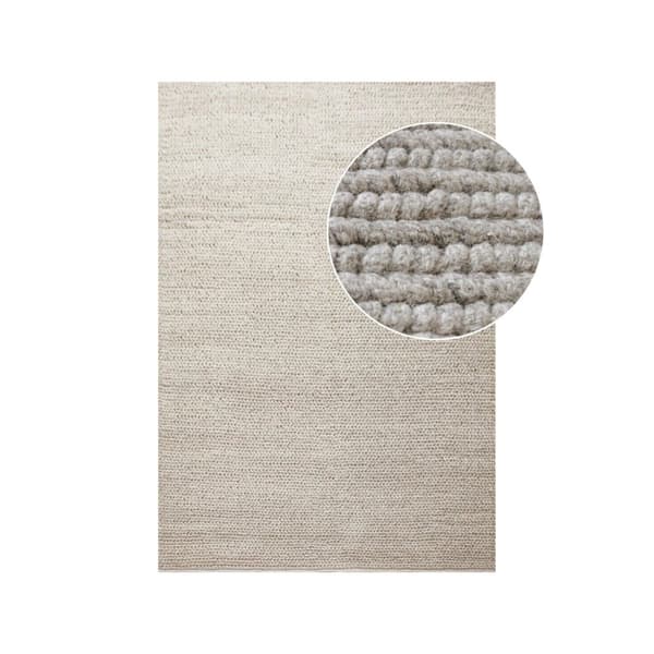 Tæppe, Mandi, 160x230 cm, Naturfarvet