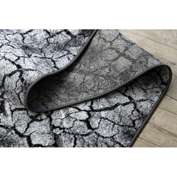Matto SILVER Terra halkeileva maa harmaa 80cm, 80x700 cm