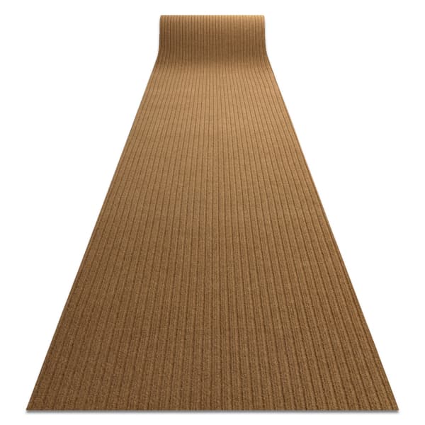 Löpare - Dörrmatta halkskydd CEYLON utomhus, inomhus kokos brun 0226 100cm, 100x520 cm