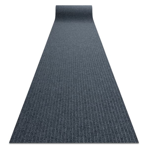 Visker skridsikker løbende målere CEYLON ekstern, intern, gummibelagt - grå 0901 100cm, 100x820 cm