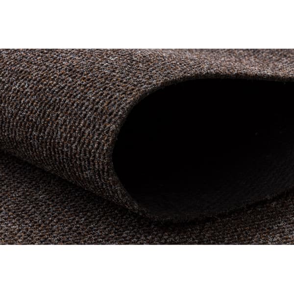 Löpare - Dörrmatta halkskydd VIGOR utomhus, inomhus svart brun 0300 200cm, 200x330 cm