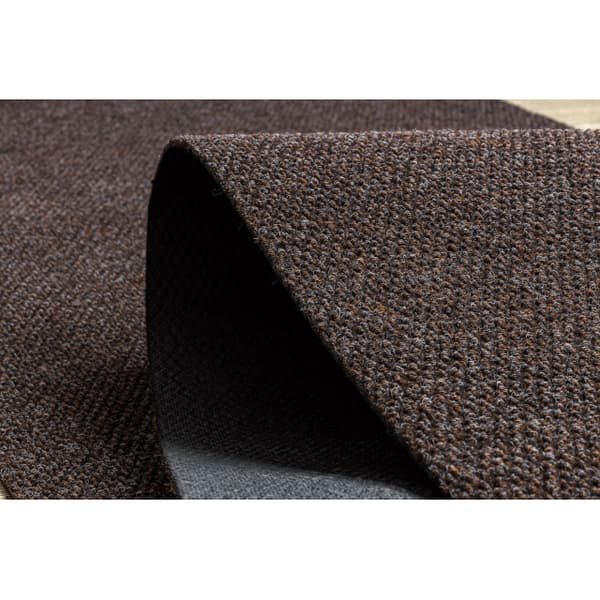 Löpare - Dörrmatta halkskydd VIGOR utomhus, inomhus svart brun 0300 200cm, 200x330 cm
