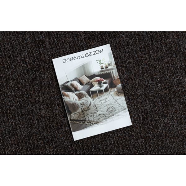 Löpare - Dörrmatta halkskydd VIGOR utomhus, inomhus svart brun 0300 200cm, 200x750 cm