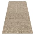 Pikkukuva 1 / 5: Villamatto TAHAR 99005C beige - KÄSINKUDOTU lenkki, univormu, 160x240 cm