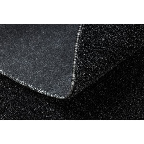 Tæppe ETON PLUS cirkel Meleret antracit / sølv, cirkel 150 cm