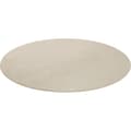 Miniatyrbillede 5 af 11: Kortluvet tæppe Soft Zone - beige,Ø 120 cm