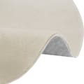 Miniatyrbillede 8 af 11: Kortluvet tæppe Soft Zone - beige,Ø 120 cm