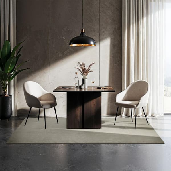 Kortluvet tæppe Soft Zone - sand,120 x 170 cm