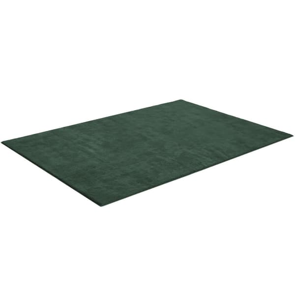 Kortluvet tæppe Soft Zone - grøn,200 x 290 cm