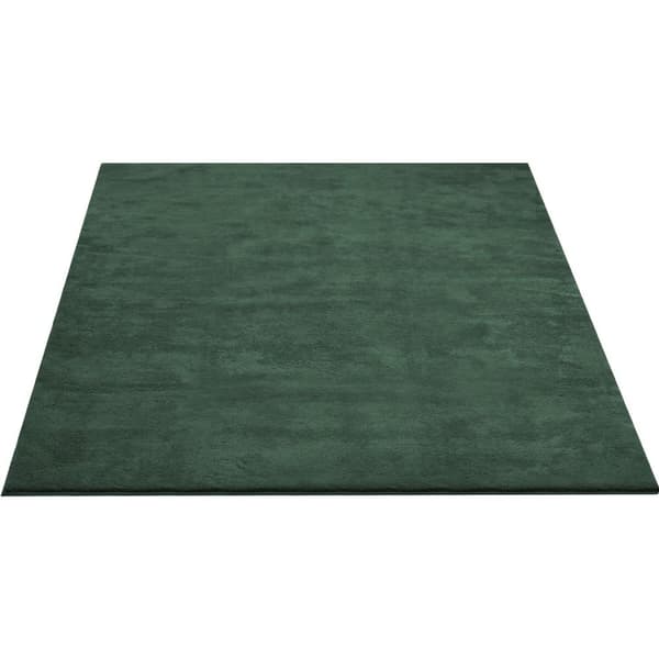 Kortluvet tæppe Soft Zone - grøn,200 x 290 cm