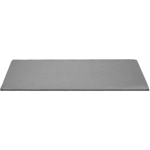 Kortluvet tæppe Soft Zone - grå,60 x 110 cm