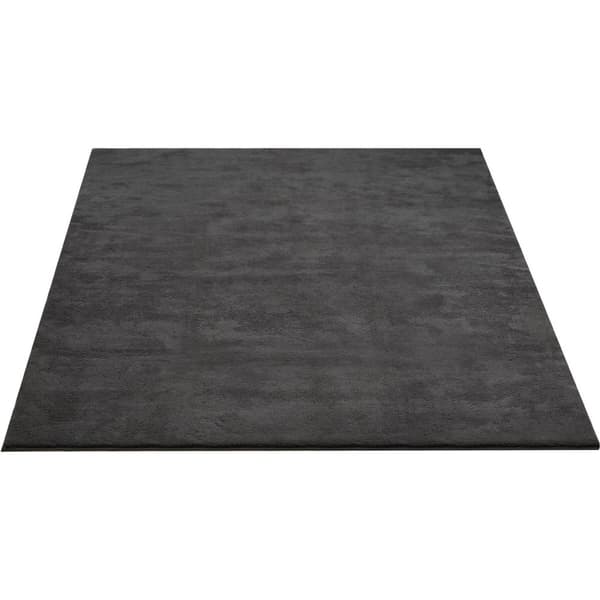 Kortluvet tæppe Soft Zone - anthrazit,200 x 290 cm