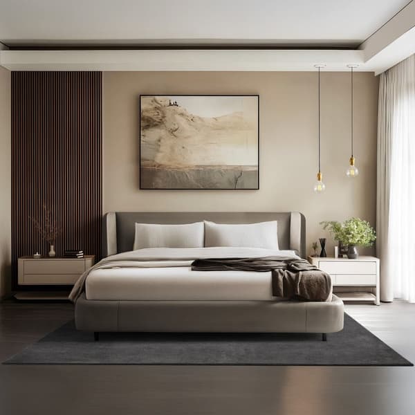 Kortluvet tæppe Soft Zone - anthrazit,160 x 230 cm