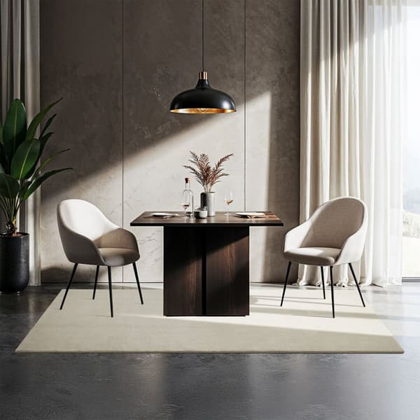 Kortluvet tæppe Soft Zone - creme,120 x 170 cm