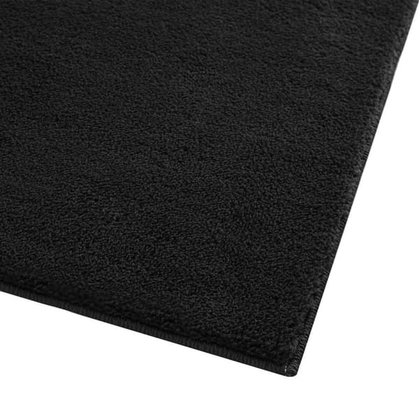 Kortluvet tæppe Soft Zone - sort,160 x 230 cm