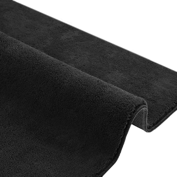 Kortluvet tæppe Soft Zone - sort,160 x 230 cm