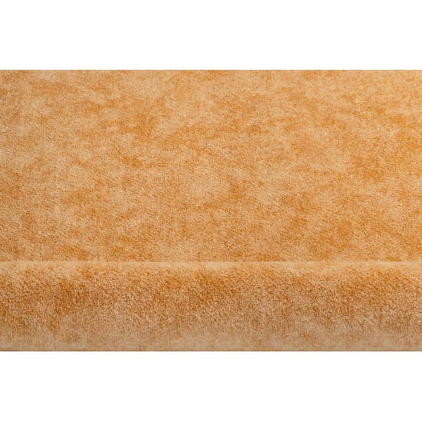 Matta runda SERENADE guld, cirkel 100 cm