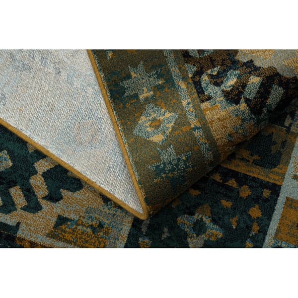 Tæppe OMEGA AVAR Ramme, diamanter, orientalsk - tabaka brun, 200x300 cm