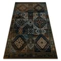 Miniatyrbillede 1 af 5: Tæppe OMEGA AVAR Ramme, diamanter, orientalsk - tabaka brun, 200x300 cm