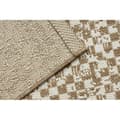 Miniatyrbillede 3 af 5: FLAT 48955265 Sisal matta Geometrisk - naturlig beige stråfärg, snöre, 140x200 cm