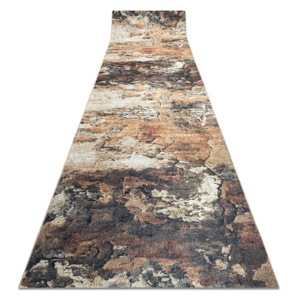 Gummibelægning LOTUS ABSTRACT 52910 beige VASKBAR 60cm, 60x620 cm