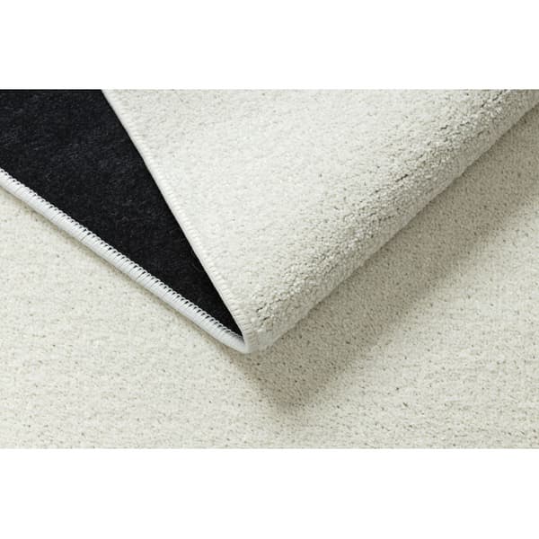Tæppe ETON PLUS creme Ensfarvet løkke, 100x150 cm