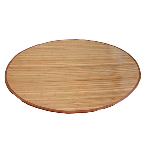 Bambus Tæppe, Home, 120 cm, Brun